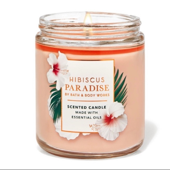 🆕HIBISCUS PARADISE SINGLE WICK CANDLE